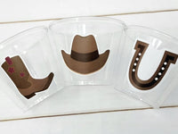 COWBOY PARTY CUPS - Cowboy Cups Cowboy Party Decorations Cowboy Baby Shower Decorations Baby Sprinkle Cowboy Boots Birthday Decoration Favor