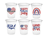 4th of July Party Cups, USA Party Cups, 'Merica Cups, Independence Day Party Decorations, 4th of July Party Decorations, July 4th Party USA