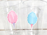 CANDY PARTY CUPS - Candy Birthday Party Candy Party Cups Candy Party Favors Sweet 16 Birthday Party Sweet 16 Party Decorations Cotton Candy