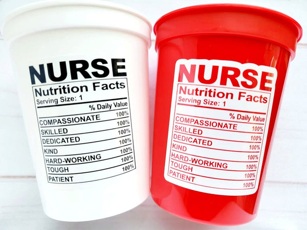 Nursing Party Cups Doctor Party Cups Nurse Party Cups Nursing Party Rn Party Decorations Medical School Party Nurse Graduation Party Meds