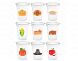 THANKSGIVING PARTY CUPS - Thanksgiving Kids Cups Kids Party Cups Thanksgiving Party Supplies Turkey Party Cups Thanksgiving Decoration Favor