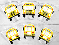 School Bus Party Cups - School Cups School Bus Birthday School Bus Party School Bus Favors Teachers Gift Gift for Teacher Back To School