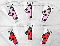 Ladybug Party Cups Ladybug 1st Birthday Ladybug Party Ladybug Treat Cups, Ladybug Party Cups Ladybug Decorations Ladybug Cups Lady Bug First