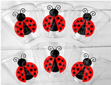 Ladybug Party Cups, Ladybug Birthday, Ladybug Party, Ladybug Treat Cups, Ladybug Party Cups, Ladybug Decorations, Ladybug Cups, Lady Bug