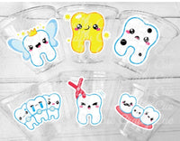 DENTIST PARTY CUPS Dental School Party Cups Orthodontist Dentist Graduation Dental Graduation Party Favors Dentist Party Favors Decorations