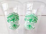 FAMILY REUNION CUPS Family Reunion Party Cups Family Reunion Party Favors Family Reunion Cups Personalized Family Reunion Favor Cups