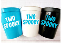 HALLOWEEN PARTY CUPS - Ghost Cups Halloween Decorations Halloween Birthday Halloween Party Candy Cups Treat Cups Cute Ghost Party Cups