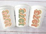 50th PARTY CUPS - Vintage 1973 50th Birthday Party 50th Birthday Favors 50th Party Cups 50th Party Decorations 1973 Birthday Party Cups 50th