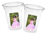 Custom Sweet 16 Cups Custom Plastic Cups Personalized Photo Sweet 16 Cups Custom Sweet 16 Birthday Cups Sweet 16 Party Cups Sweet 16 Favors