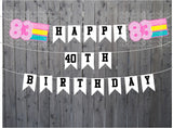 BEST OF 1983 - 40th Birthday Banner 1983 Banner 1983 Party Decorations 40th Party Decorations 40th Party Banner 40 Birthday Party Banner 80s