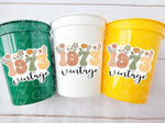 50th PARTY CUPS - Vintage 1973 50th Birthday Party 50th Birthday Favors 50th Party Cups 50th Party Decorations 1973 Birthday Party Cups 50th