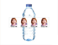 Custom Water Bottle Labels Personalized Photo Bottle Labels, 40th Birthday Party, 80s birthday party decoration, Best of 1983, 1983 Birthday