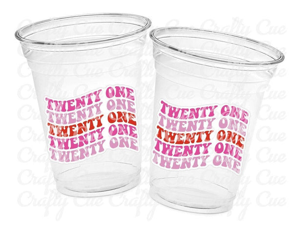 21st BIRTHDAY PARTY CUPS 21st Birthday Party 21st Party Decorations 21st Party Favors Vintage 2002 Birthday 2002 Party Legally 21 Finally 21