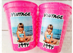 Custom Plastic Party Cups Personalized Party Cups Personalized 30th Birthday Cups Vintage 30th Cups 1994 Custom Face Party Cups Decorations