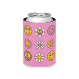 70's Party Can Cooler, Retro Groovy Drink Can Cooler, 60's 70's 80's Disco Bachelorette Can Cooler, Groovy Can Cooler, Retro Vintage Cooler