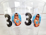 Custom Plastic Cups With Picture Personalized 30th Birthday Cups Vintage 30th Birthday Party Custom Text Custom Face Cups Decorations 1994