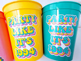 30th PARTY CUPS - Best of 1994 40th Birthday Party 0th Birthday Favors 30th Party Cups 30th Party Decorations 1994 Birthday 90's Party Cup