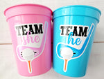 GOLF GENDER REVEAL Party Cups - Golfing Party Cups Golf Baby Shower Golf Party Golf Decorations Golf Party Supplies Golfing Cups Golf Favors