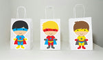 Superhero Goody Bags, Superhero Favor Bags, Superhero Gift Bags, Superhero Party Bags