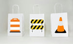 Construction Goody Bags, Construction Goody Bags, Construction Cone Favor Bags