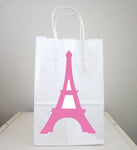 Eiffel Tower Goody Bags, Eiffel Tower  Favor Bags, Eiffel Tower Gift Bag, Eiffel Tower Favor, Paris Birthday, Paris Baby Shower, Pink Eiffel