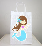 Mermaid Goody Bags, Mermaid Gift Bags, Mermaid Favor Bags, Mermaid Party Bags, Mermaid Favors