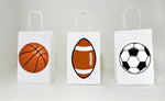 Sports Goody Bags, Sports Favor Bags, Sports Gift Bags, Sports Goodie Bags, Sports Theme Goody Bags, Football, Soccer, Basketball