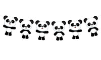 Panda Bear Cupcake Toppers, Panda Cupcake Toppers (21817937A)