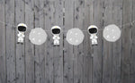 Astronaut Banner, Astronaut Garland, Space Banner, Space Garland, Space Party, Astronaut Party