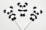 Panda Bear Cupcake Toppers, Panda Cupcake Toppers (21817937A)