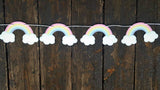 Pastel Rainbow Garland, Pastel Rainbow Banner, Rainbow Sign, Rainbow Birthday, Rainbow Party, Rainbow Decorations, Rainbow Baby Shower