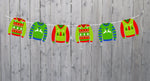 Ugly Sweater Banner, Ugly Sweater Garland, Ugly Sweater Party, Ugly Sweater Decorations, Tacky Sweater Banner