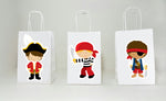 Pirate Goody Bags, Pirate Gift Bags, Pirate Party Favor Bags