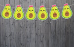 Avocado Garland, Avocado Banner, Avocado Decorations, Avocado Home Decorations