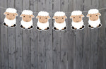 SHEEP GARLAND, Sheep Banner, Sheep Baby Shower, Sheep Party Decorations