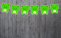 Frog Cupcake Toppers