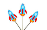 Rocket Ship Garland, Rocket Ship Banner, Rocket Ship Birthday, Rocket Ship Decorations, Rocket Ship Party