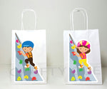 Rock Climbing Goody Bags, Rock Climbing Favor Bags, Rock Climbing Gift Bags, Rock Climbing Goodie Bags