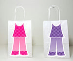 Sleepover Goody Bags, Slumber Party Goody Bags, Sleepover Favor Bags, Slumber Party Favor Bags, Pajamas Goody Bags