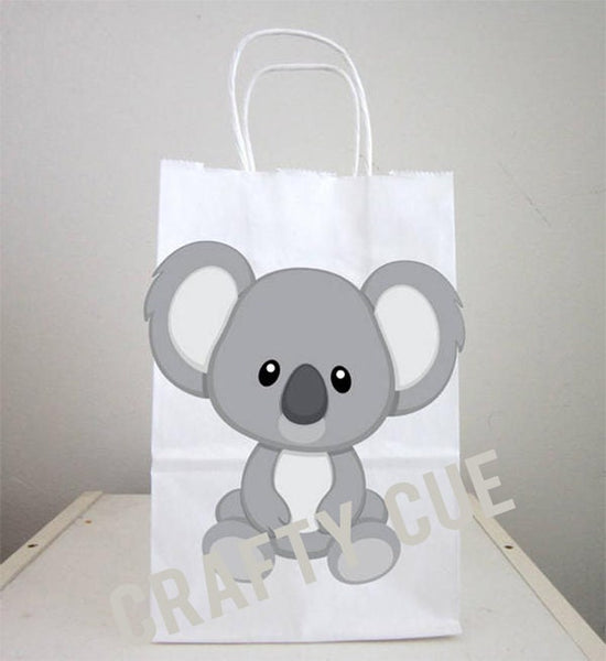 Koala Goody Bags, Koala Favor Bags, Koala Gift Bags, Koala Birthday Fa –  CRAFTY CUE