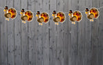 Turkey Garland, Turkey Banner, Thanksgiving Banner, Thanksgiving Garland, Thanksgiving Decorations, Thanksgiving Party Supplies