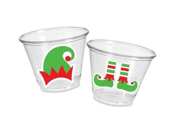 Let's Get Elfed Up Christmas Party Cups - 16 oz Set of 12 Transparent  Plastic Cups - Green Holiday S…See more Let's Get Elfed Up Christmas Party  Cups