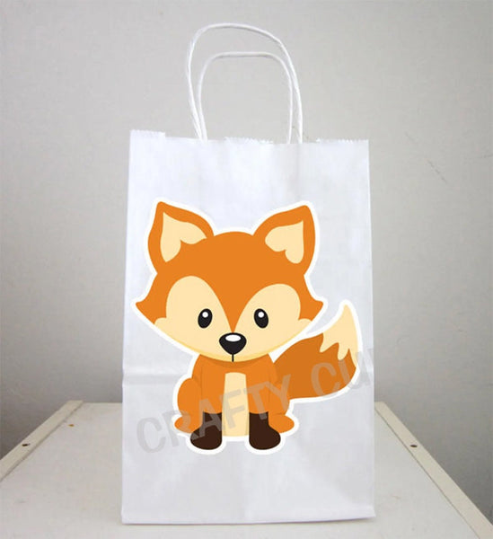 Fox Goody Bags, Fox Favor Bags, Fox Party Bags, Fox Birthday Favor Bag –  CRAFTY CUE
