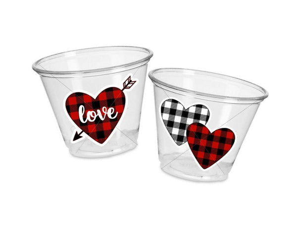 VALENTINES DAY CUPS - Valentines Party Cups Valentines Gifts Valentines Day  Gifts Valentines Day Favor Cups Valentine's Day Cups Valentines, Valentines  Day Cups 