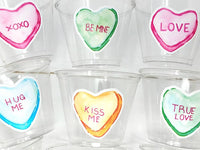 VALENTINES DAY CUPS - Valentines Party Cups Valentines Gifts
