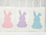 EASTER PARTY BAGS - Rabbit Party Pags Easter Favor Bags Bunny Rabbit Bags Easter Bunny Bags Easter Bags Easter Bunny Goody Bags Easter Party