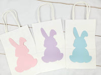 EASTER PARTY BAGS - Rabbit Party Pags Easter Favor Bags Bunny Rabbit Bags Easter Bunny Bags Easter Bags Easter Bunny Goody Bags Easter Party