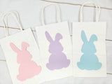 EASTER PARTY BAGS - Rabbit Party Pags Easter Favor Bags Bunny Rabbit Bags Easter Bunny Bags Easter Bags Easter Bunny Goody Bags Easter Party