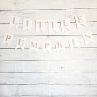 Little Pumpkin Banner, Little Pumpkin Baby Shower, Little Pumpkin Birthday, Pumpkin Banner, Pumpkin Birthday Party