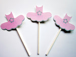 Ballerina Tutu Cupcake Toppers - Light Pink TuTu (4217713P)